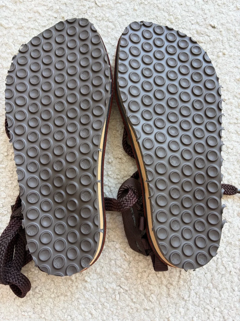 New Rare Vintage 70s TEVA Prototype Leather River Sandals: ALP San Diego 8-8.5